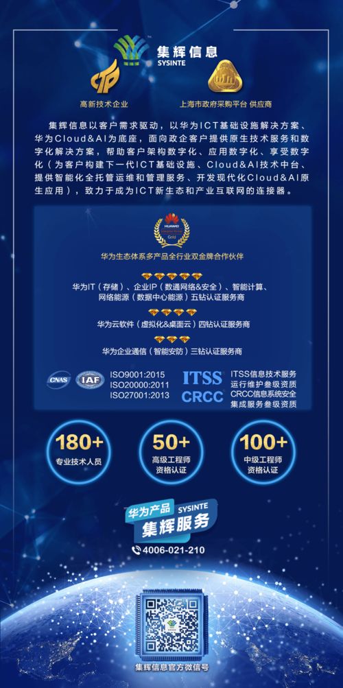 集辉喜讯 迈向成长的里程碑——荣获“2020上海软件和信息技术服务业高成长百家企业”称号